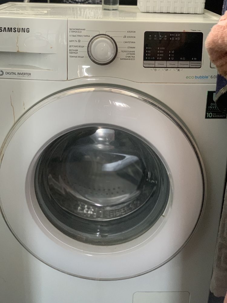 Стиральное машина Samsung 6kg buzilgan, tuzatish mumkin