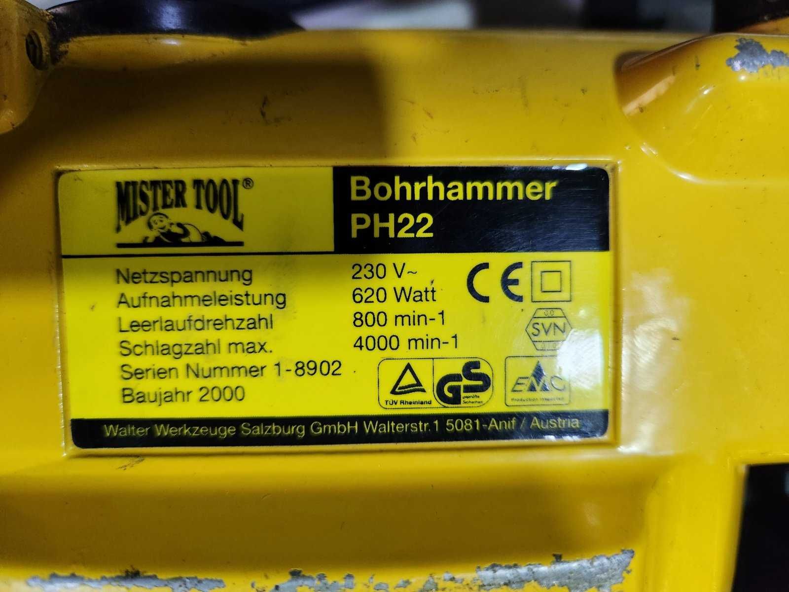 Къртач Mister Tool Bohrhammer PH22 620 Watt