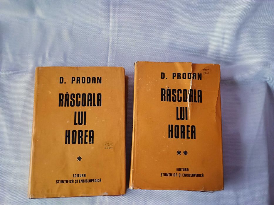 Rascoala lui Horea (vol 1 si 2 )-D.Prodan