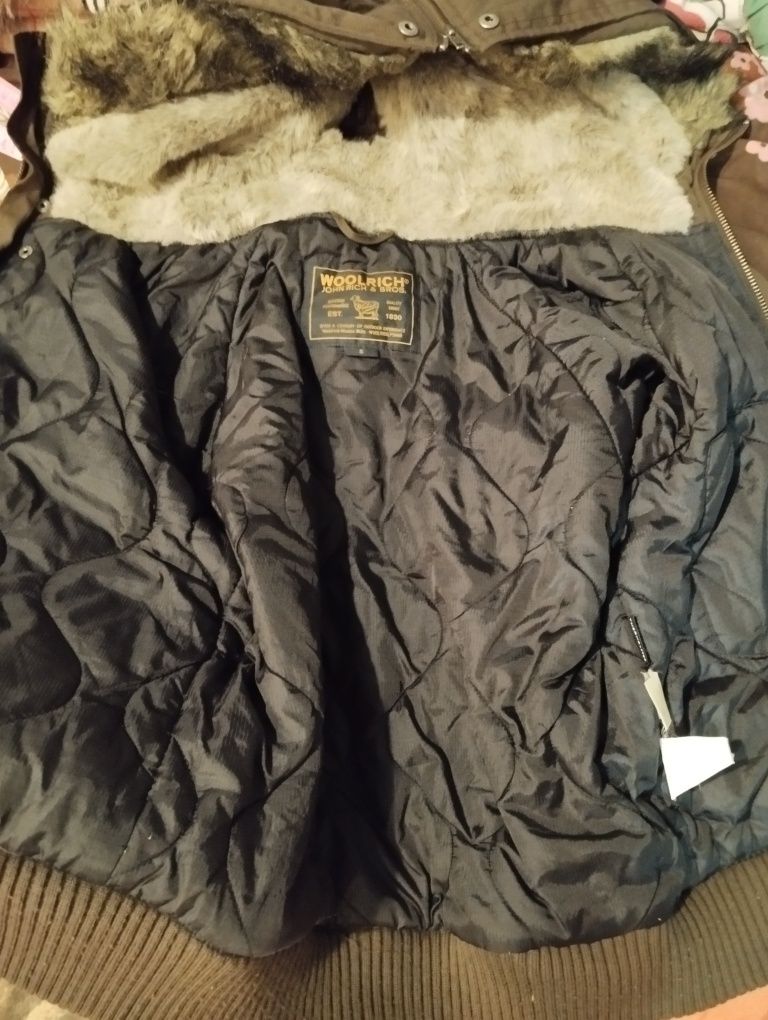 Woolrich vintage jachetă geacă iarnă groasă S