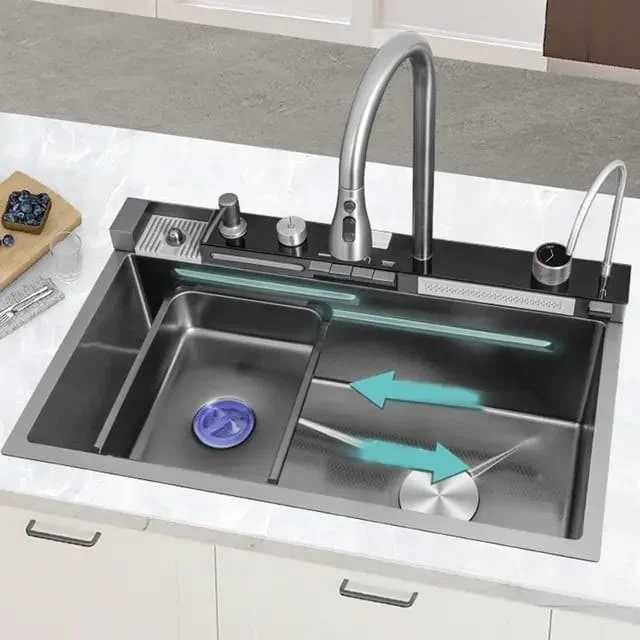 Chiuveta multifunctionala accesorii incluse afisaj temperatura 750x460