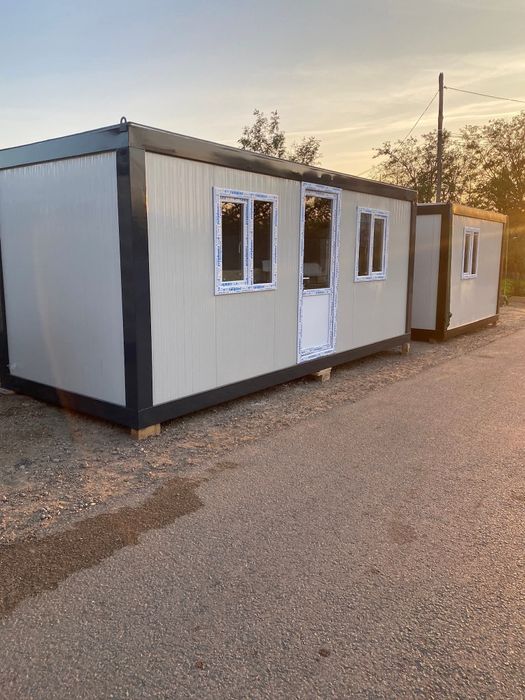 Container modular birou, vestiar, locuinta, magazin 6 x 3m