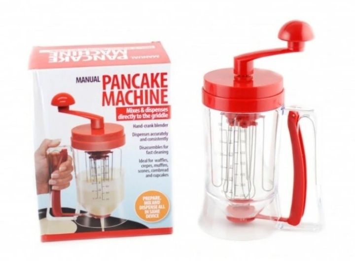 Aparat clatite și prăjituri cu mixer manual inclus Pancake Machine