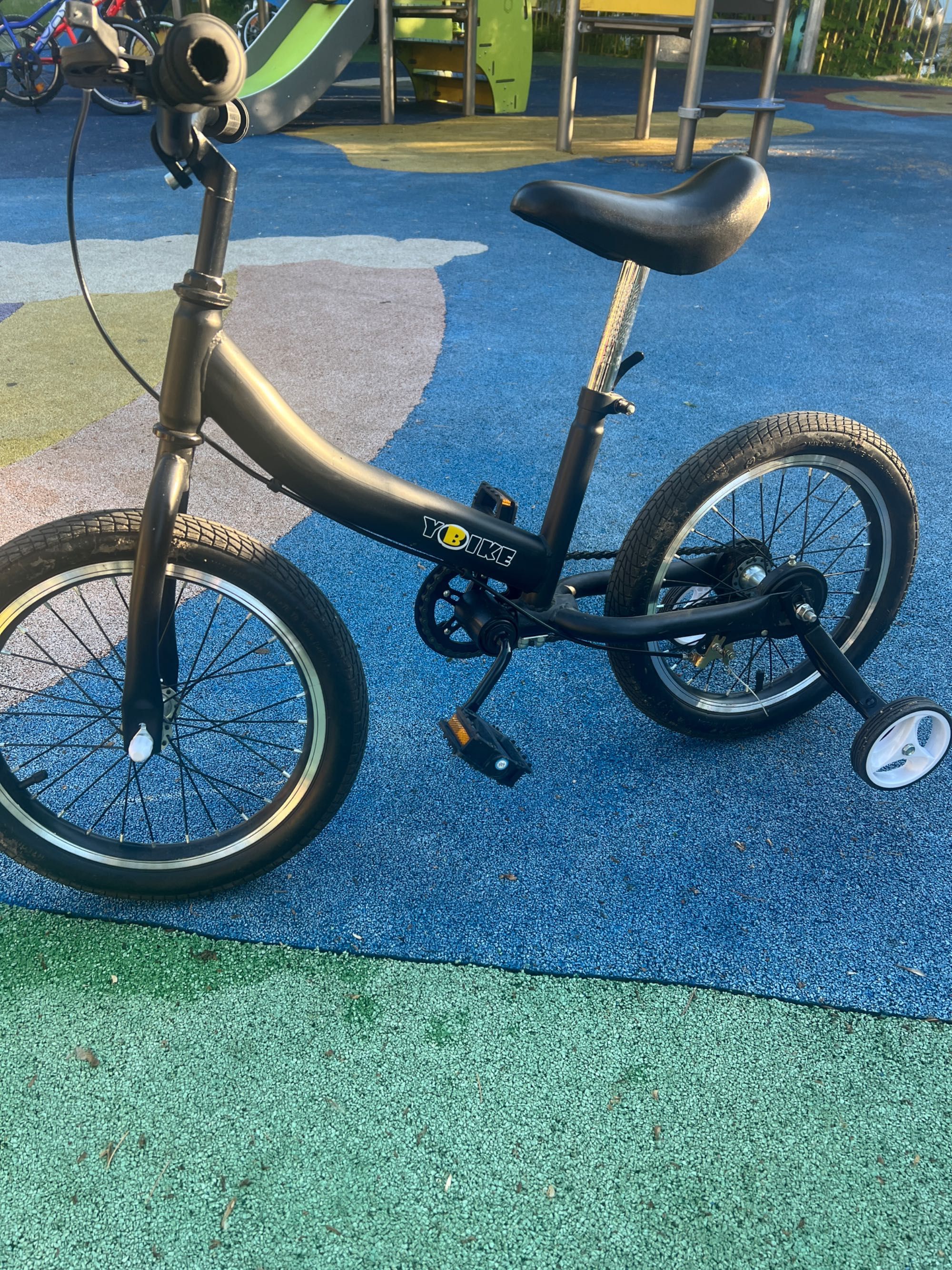 Продавам детско баланс колело YBIKE  2 в 1 с 16” гуми.