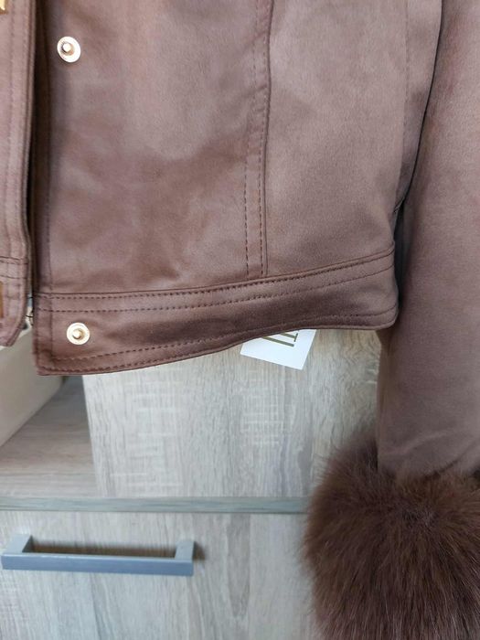 Дамско велурено яке