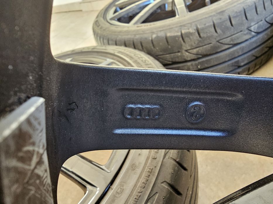 Jante originale Audi ca noi + Anvelope vara 225 40 18