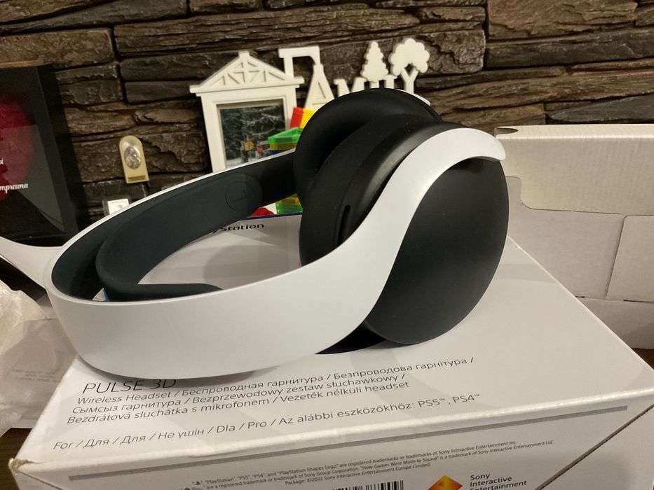 Casti Sony Pulse 3D Ps5 ca noi Playstation5
