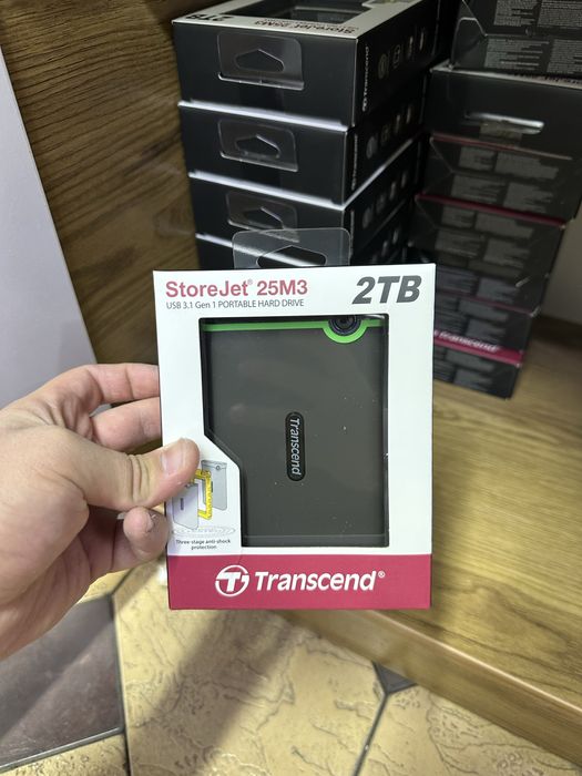 Transcend StoreJet 25M3 — 2TB | Original | USB 3.1 Gen 1