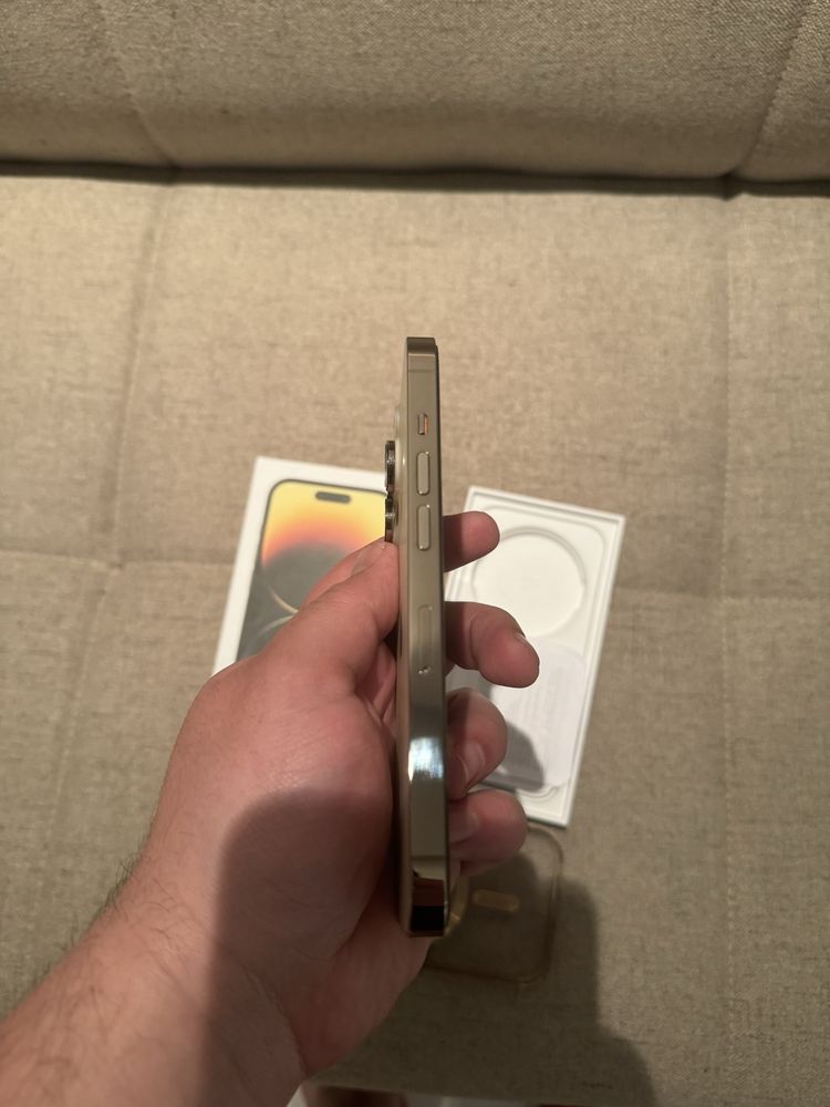 Iphone 14 pro gold impecabil