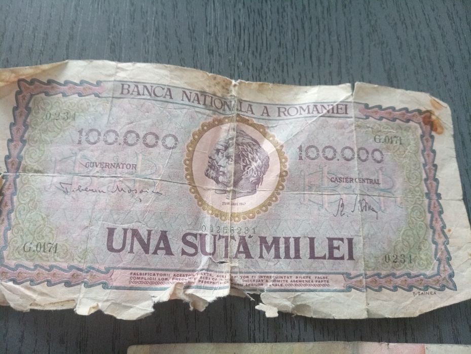 Bancnote vechi de colecție românești