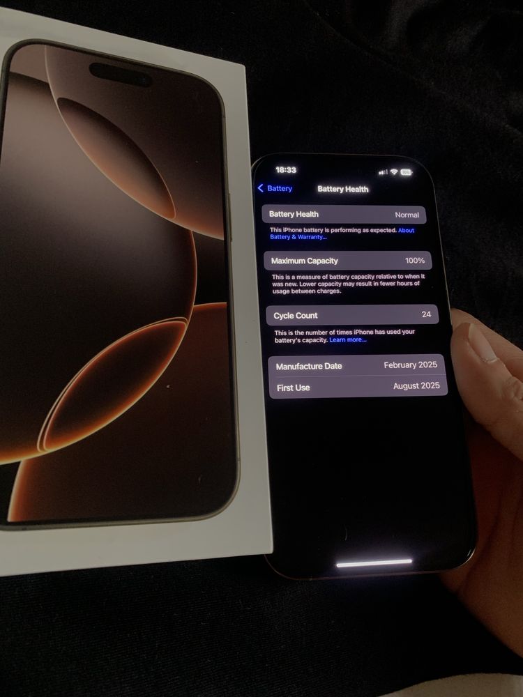 iPhone 16 Pro Desert Titanium 128GB