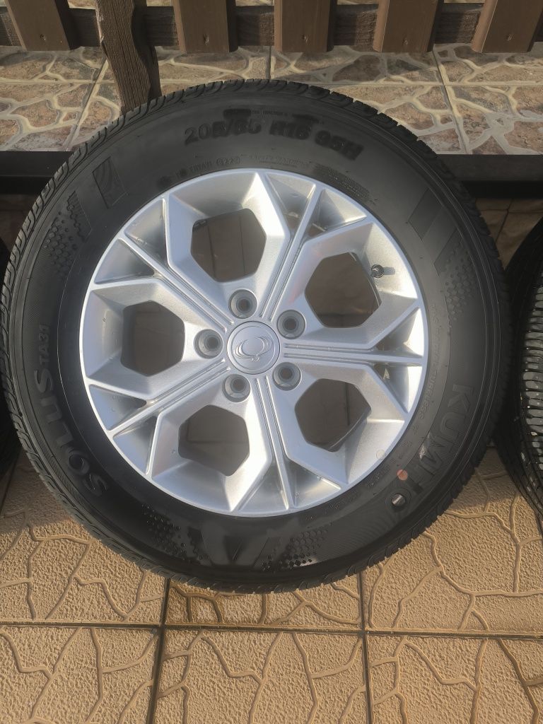 Jante echipate complet SsangYong 16 inch