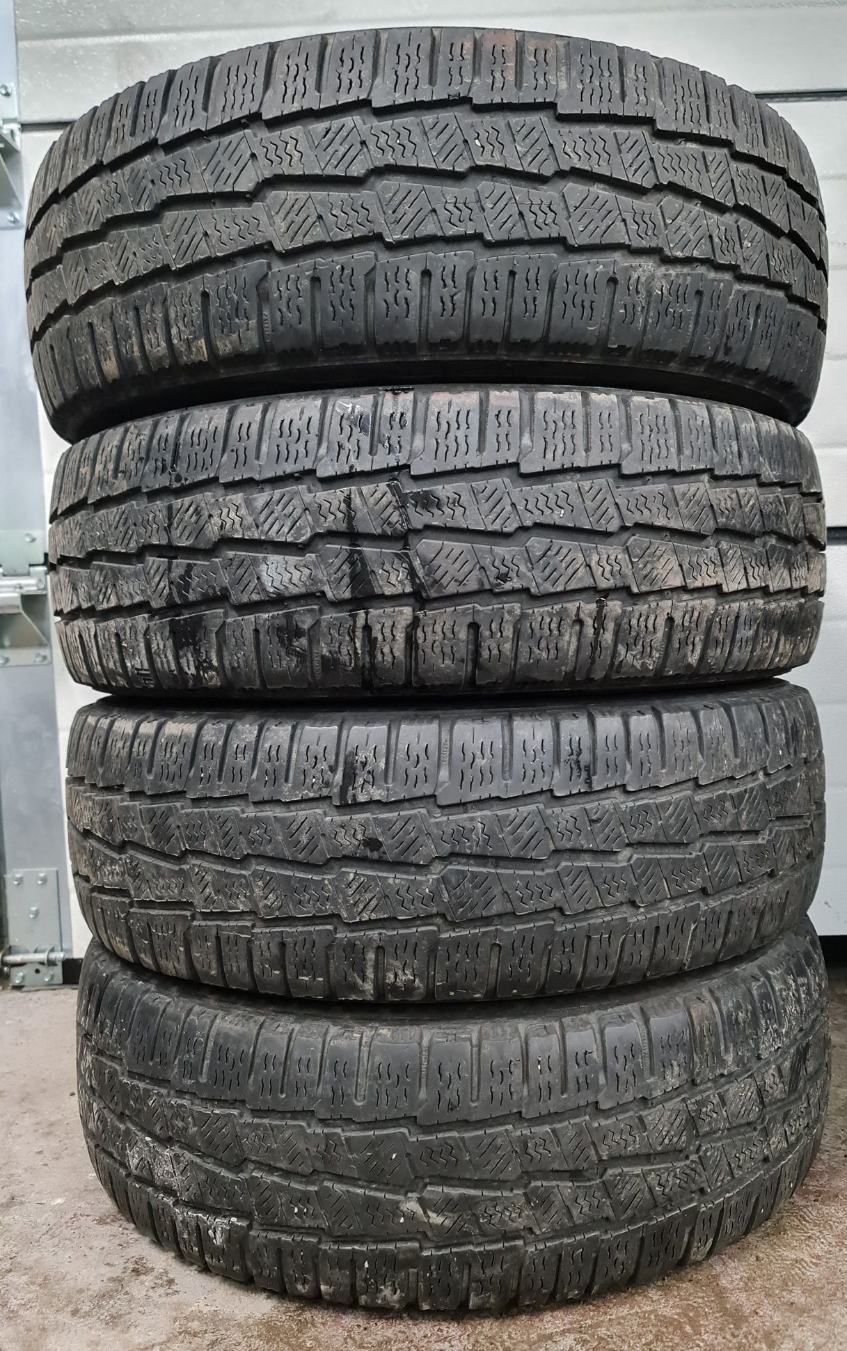 4x 195/65/16C M+S MICHELIN PROFIL 6.7MM DOT 2017 Stare impecabila