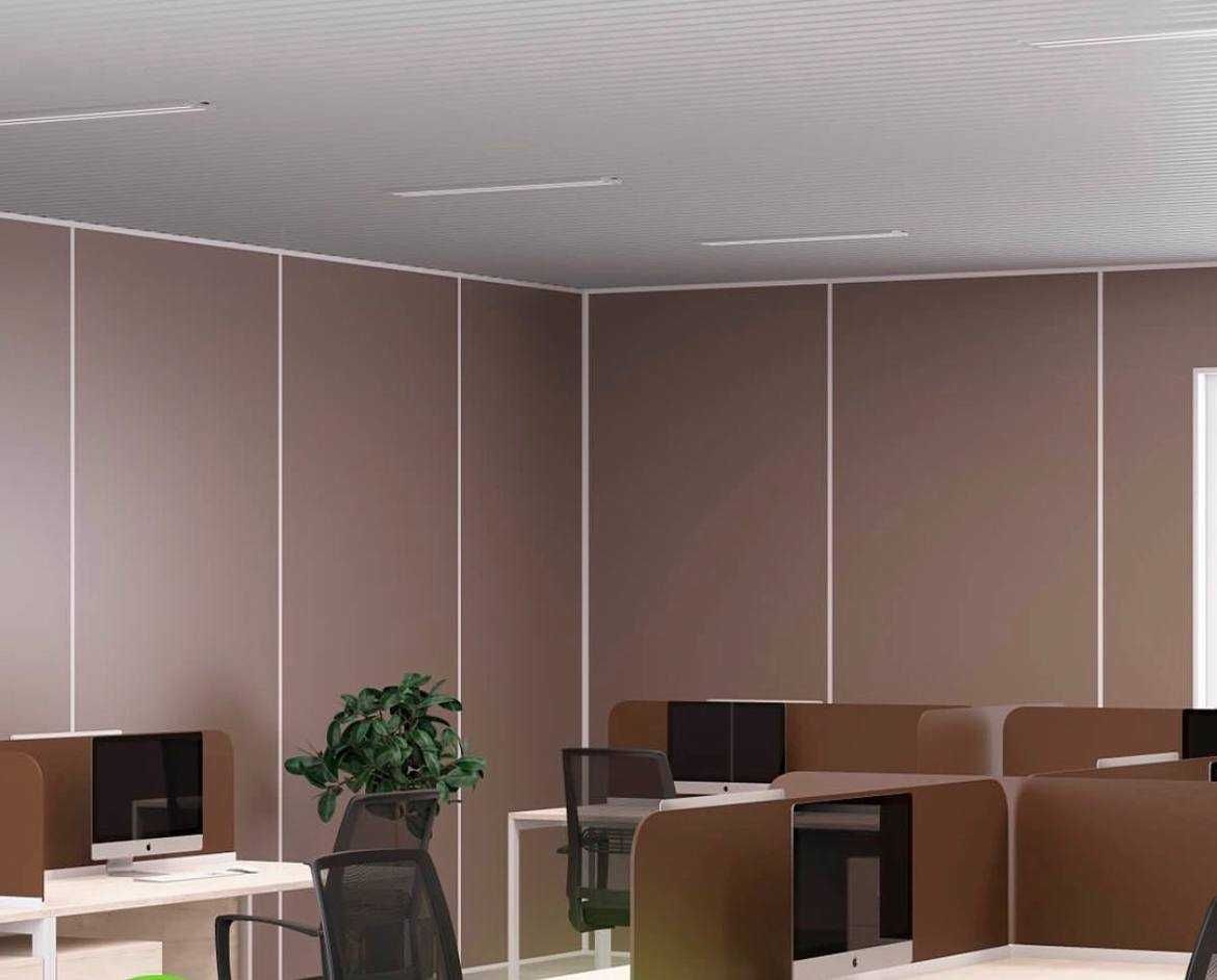 ecoplit tayyor bo'yalgan gipsokarton gipsoakriloviy panel