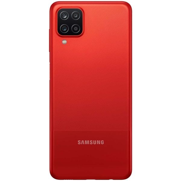 Samsung A12 Qizil