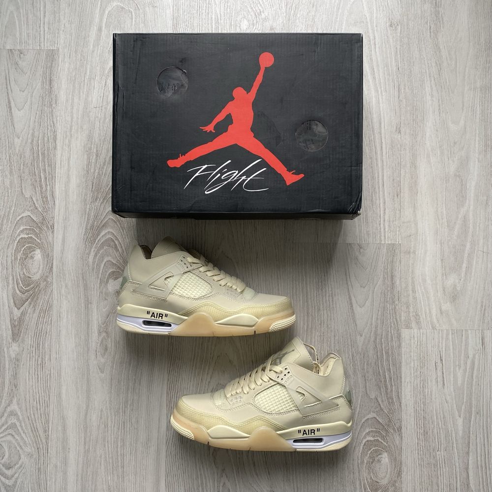 Jordan 4 Retro Off-White Sail 41