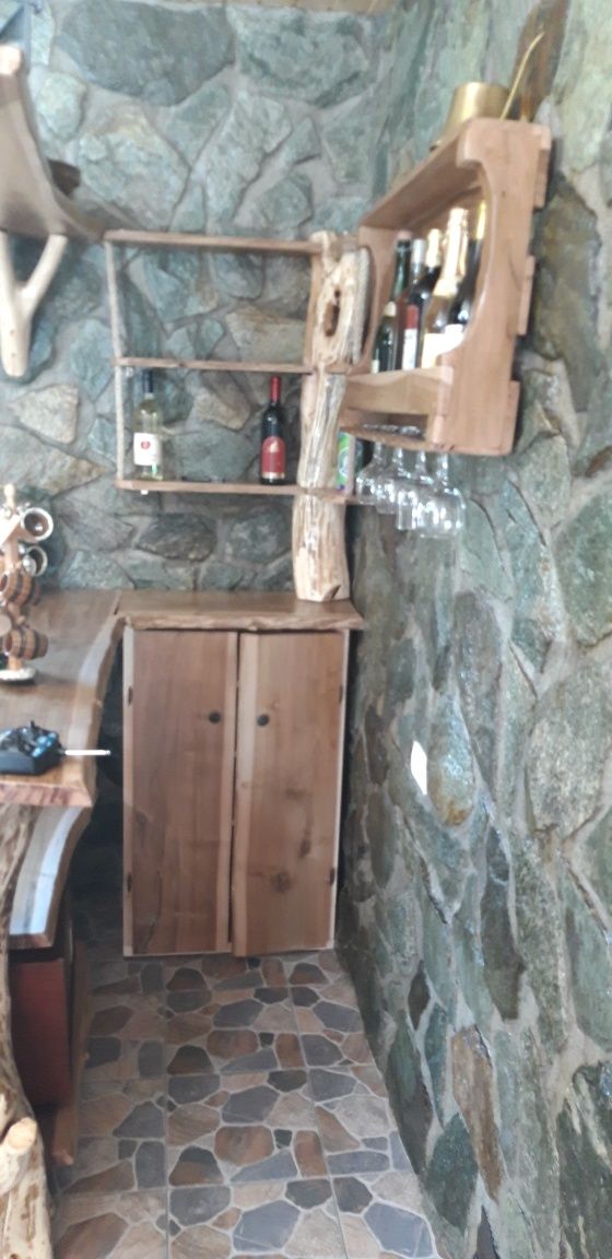 Mobilier rustic.