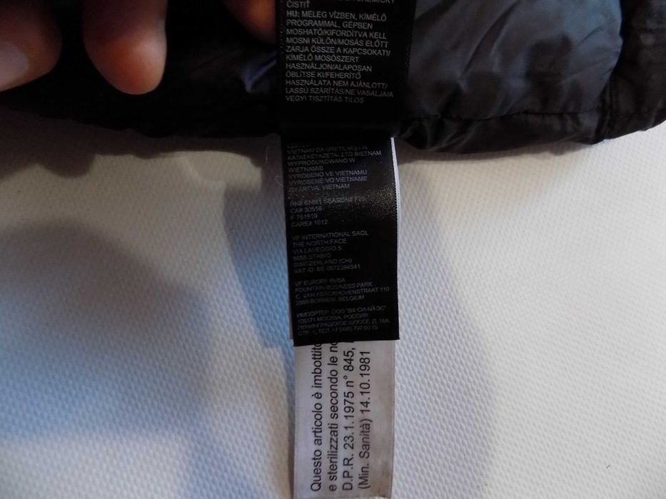 зимно пухено яке the north face 700 горнище туризъм дамско оригинал M