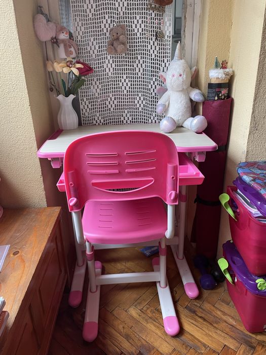 Детско бюро с регулируем стол – комплектl