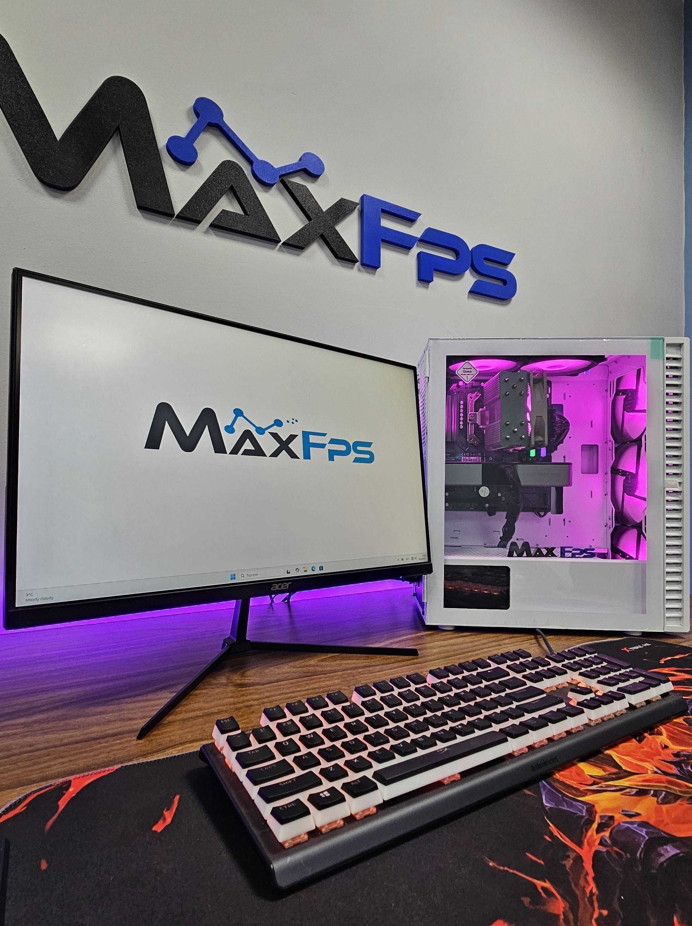 Гаранция! Геймърски компютър! RTX 3070, Intel i5-12400F, 16GB RAM