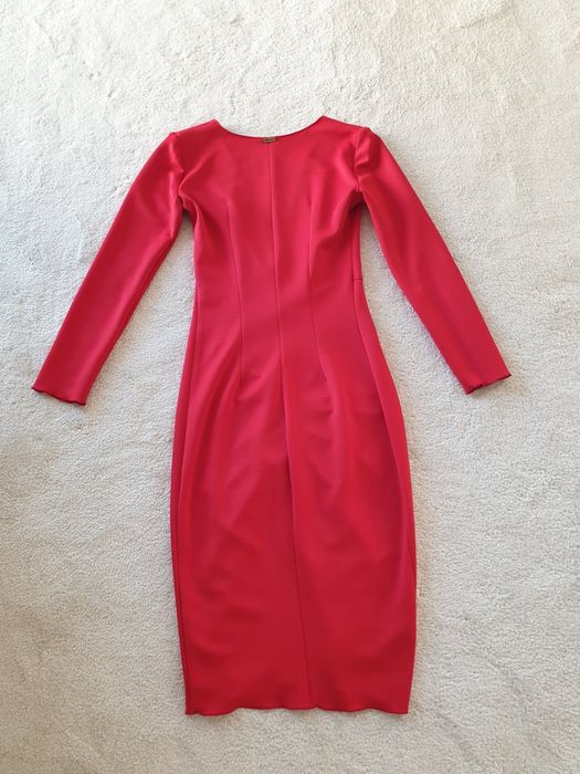 Rochie decoltata rosie mar S