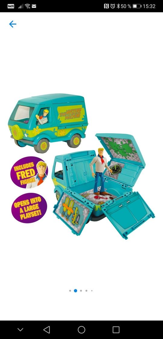 Set Masina Misterelor si figurine Scooby Doo