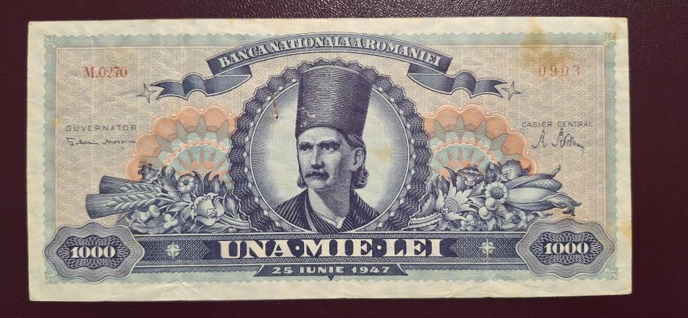 1000 lei 1947 rara