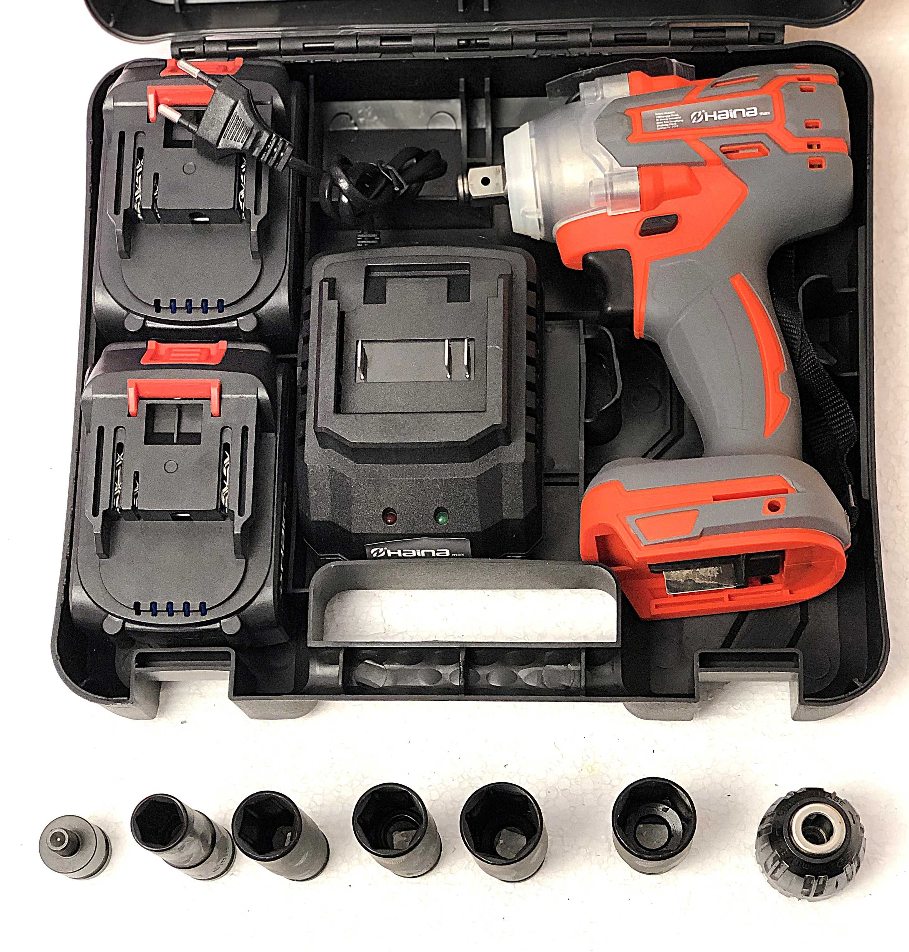 Trusa cheie impact 680 Nm – Putere maxima, mobilitate totala!