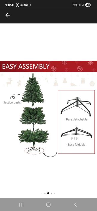 Brad artificial verde 180