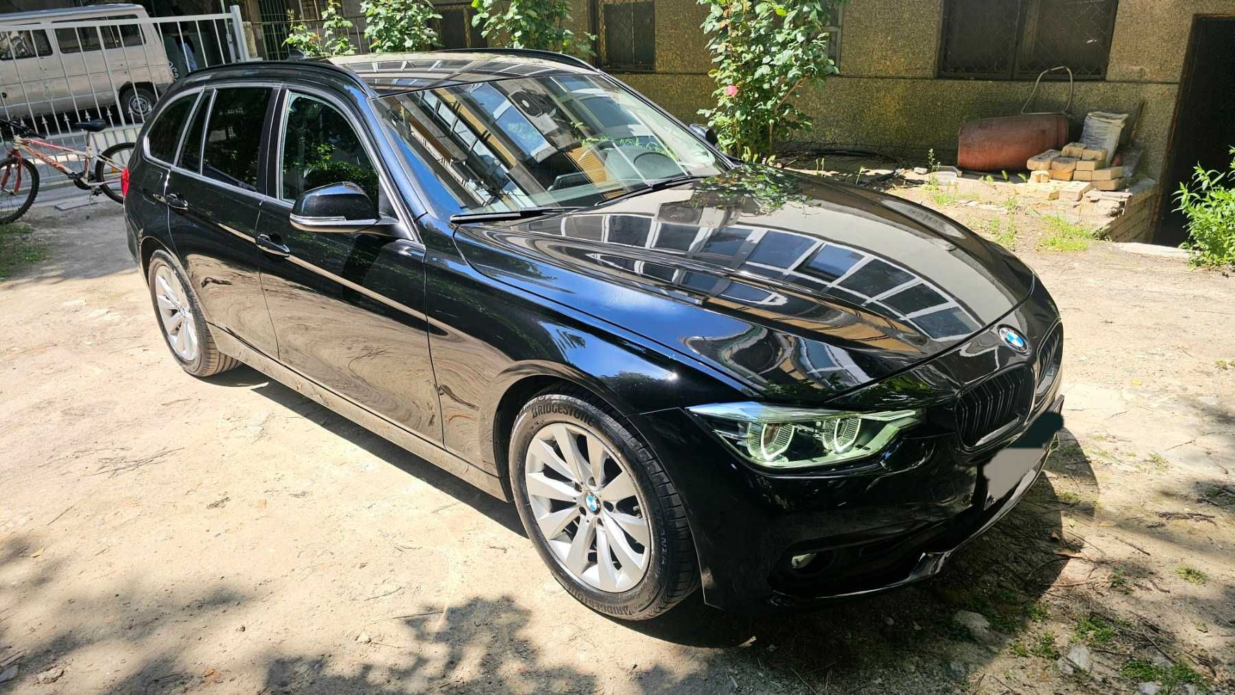 Продавам БМВ Ф31 2019г, 2.0D -190 k.c, два комплекта гуми.