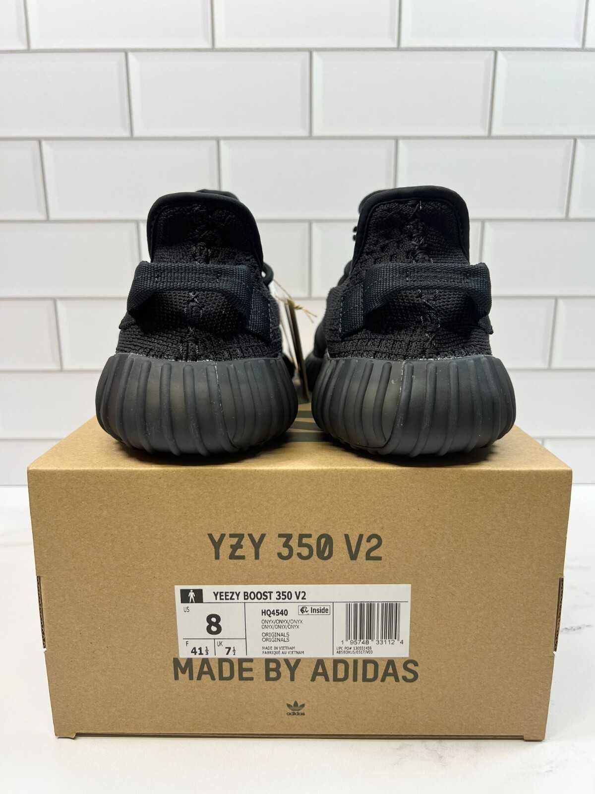 *SALE* Yeezy Slides Boost 350 Black Reflective Premium