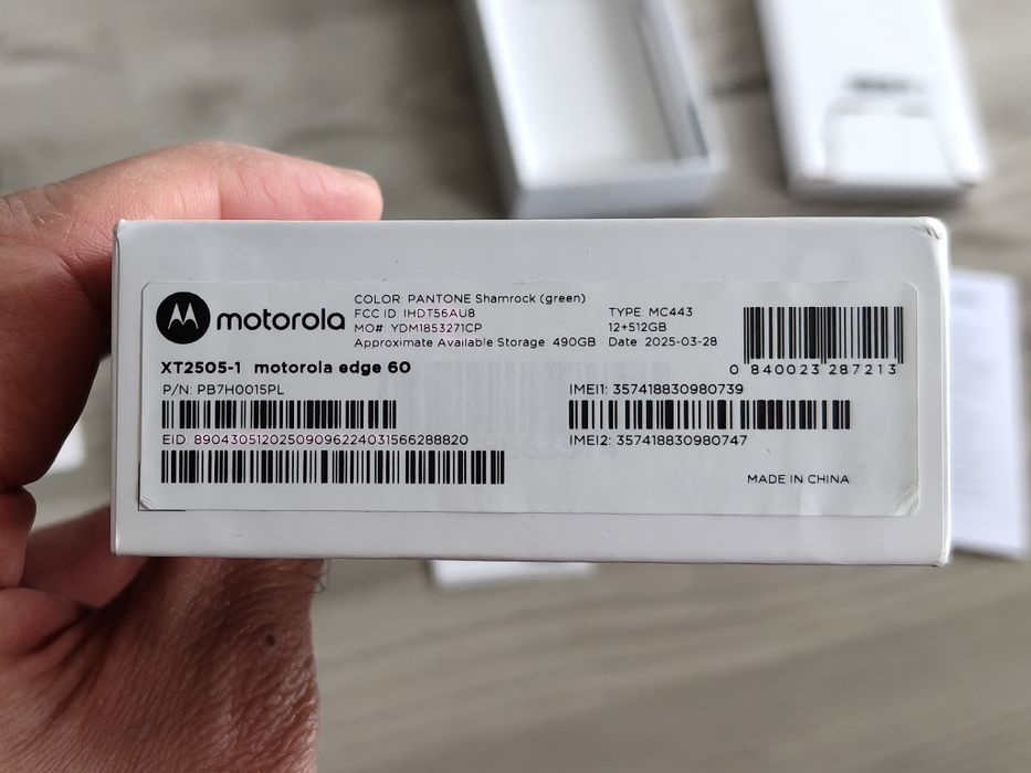 Motorola Edge 60 NOU 12 + 512 GB