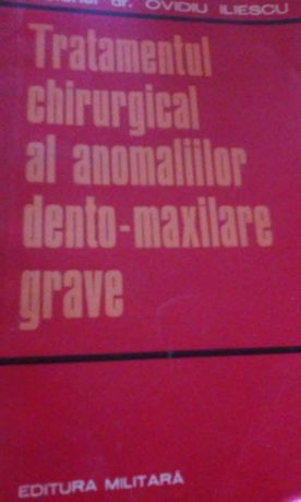 Carte de medicina dento- maxilara- 1978 -- de col.dr.Ovidiu Iliescu