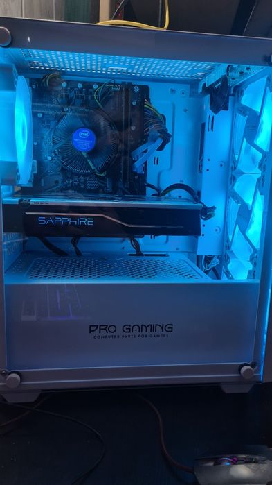Unitate PC Gaming i3 10100f video 8GB RX 480 16GB RAM SSD