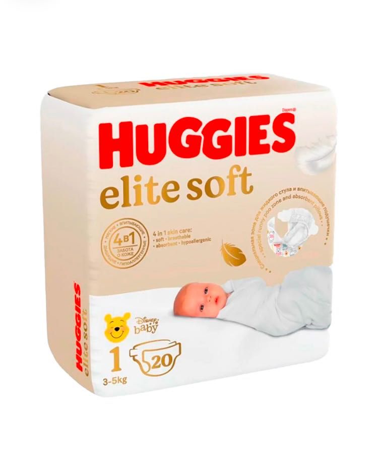 Huggies подгузники 1 3-5кг