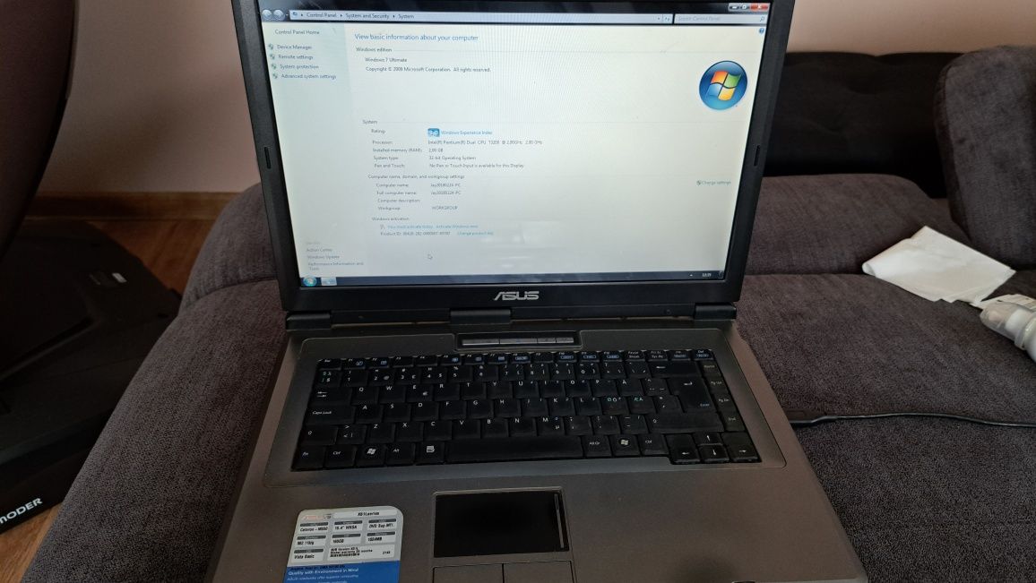 Laptop Asus X51L