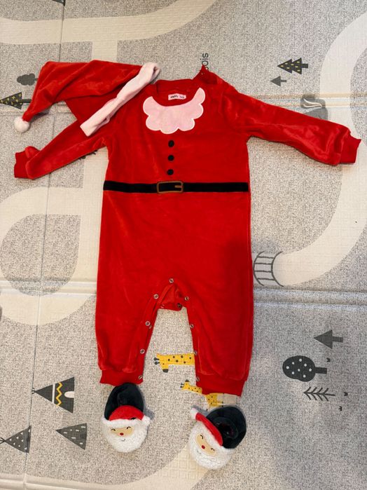 Бебешки Коледен комплект 86 размер