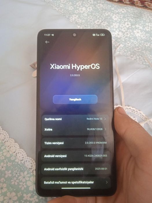 Redmi note 13 sotiladi srochna