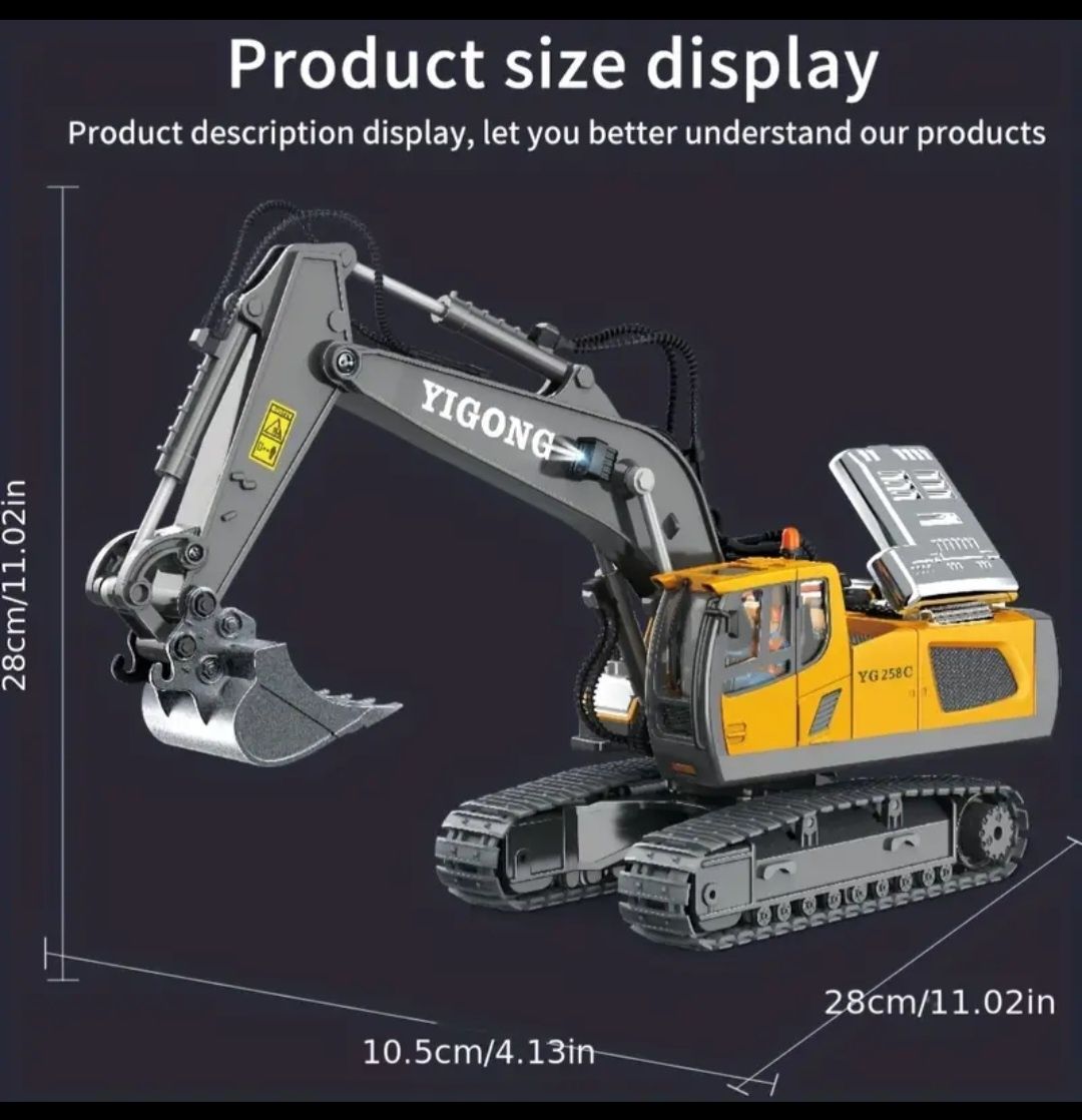 Rc Excavator 2,4 ghz