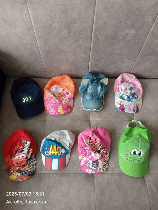 Продам детские бесйболки