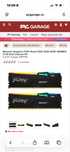KIT 32G RAM DDR5 RGB 4800MHz Kingston Fury