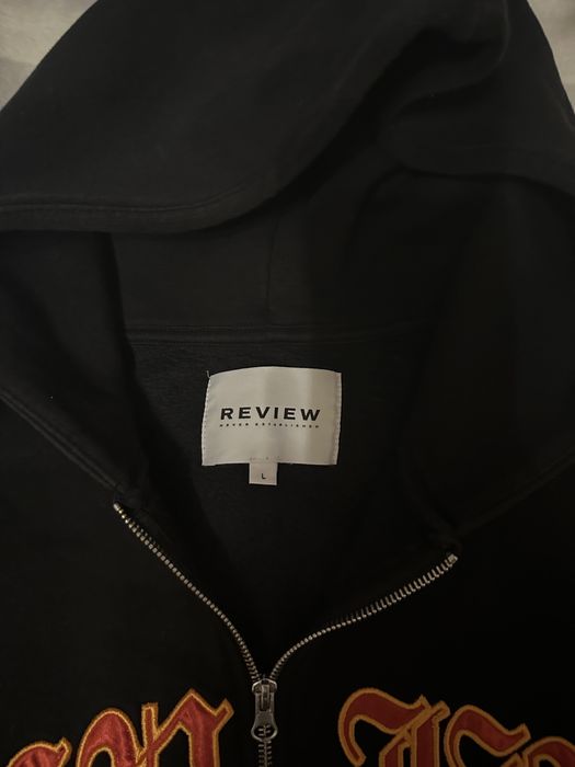 Hanorac Review Negru