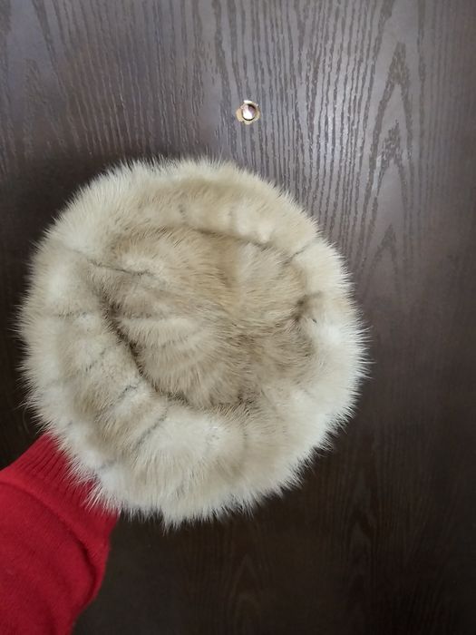 Căciulă blana naturala jder auriu