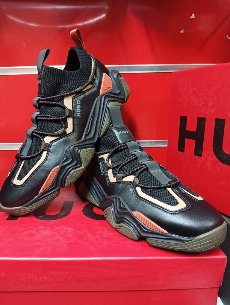 ОРИГИНАЛНИ кожени маратонки Hugo Boss Quake Slon 41 , 42 , 43 , 44,46