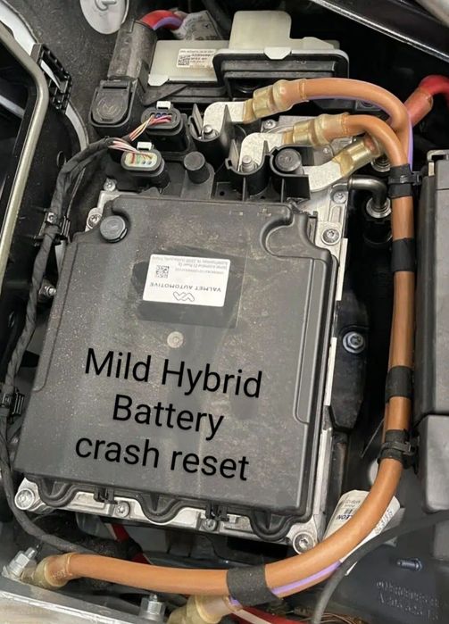 Ресет на SRS & Hybrid battery crash data