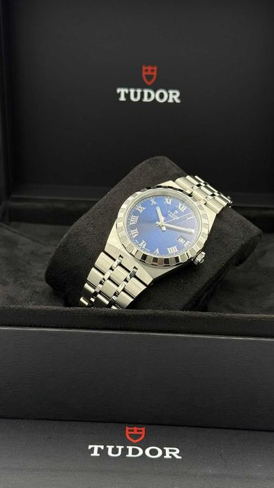 TUDOR Royal watch - m28500 blue roman , an 2025