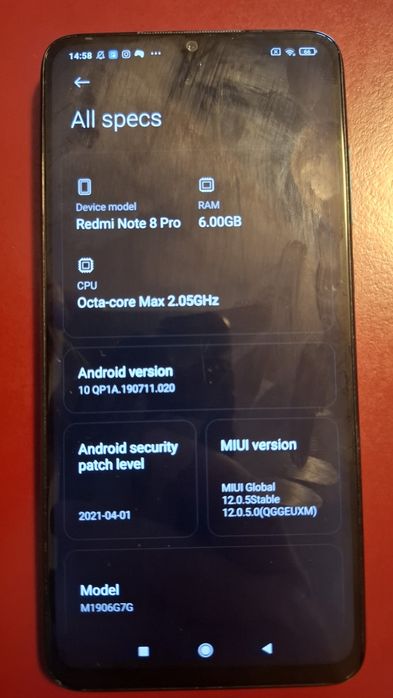 Xiaomi Redmi Note 8 Pro