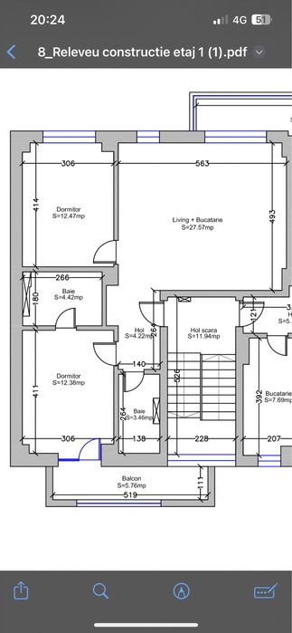 Apartament nou 3 camere in cartierul straulesti,  B-dul Petrila