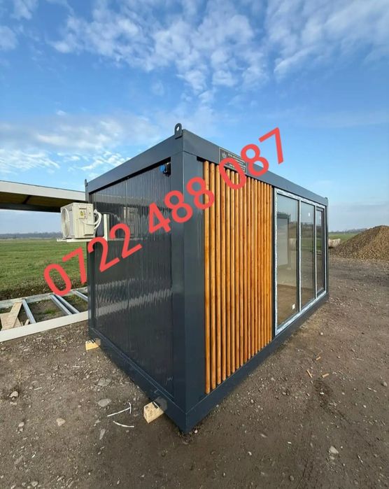 Container modular tip birou, locuinta, spatiu comercial  7 x 2.40m