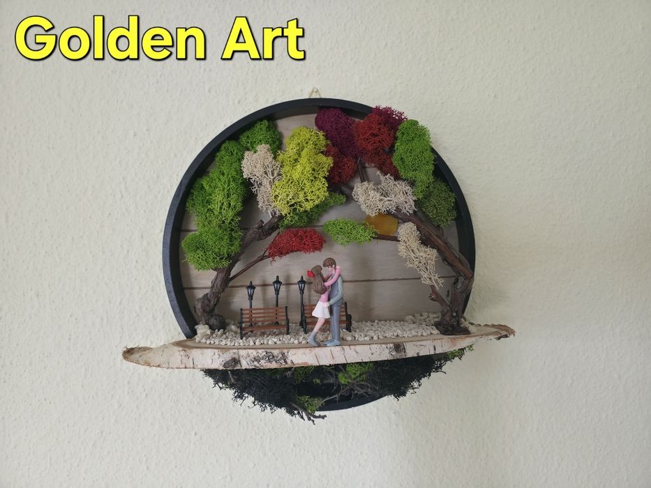 Tablou licheni stabilizati